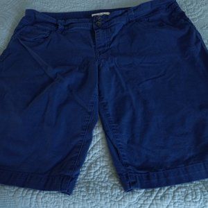 Royal Blue Cabi bermuda shorts